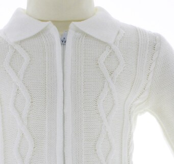 Foto 5 | Sueter Niño Chicos Olé Tejido Bebe 3317 Color Blanco