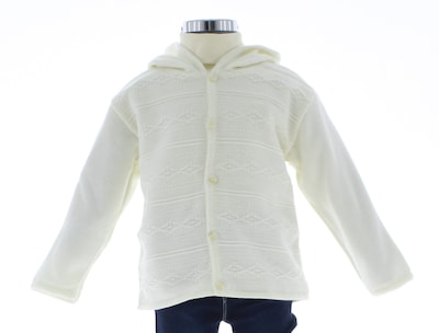 Foto 1 | Sueter Niño Chicos Olé Chamarra Tejida 3324 Color Beige