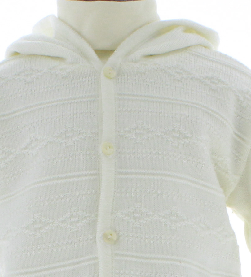 Foto 4 | Sueter Niño Chicos Olé Chamarra Tejida 3324 Color Beige