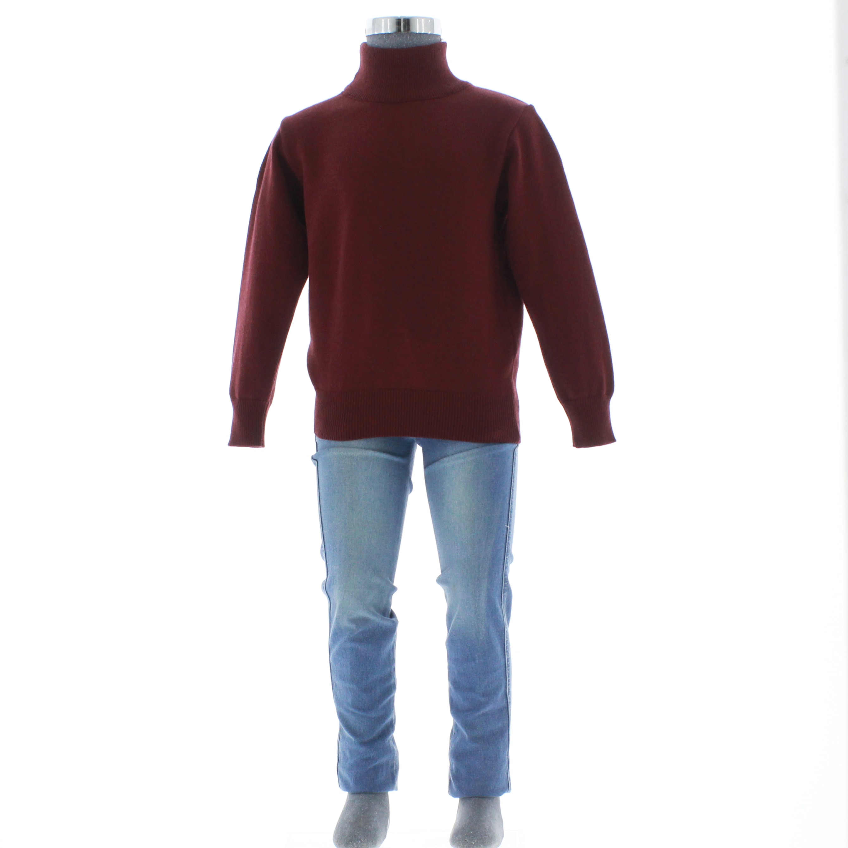 Suéter Para Niño Chicos Olé 3998 Vino Rojo Elegante $550