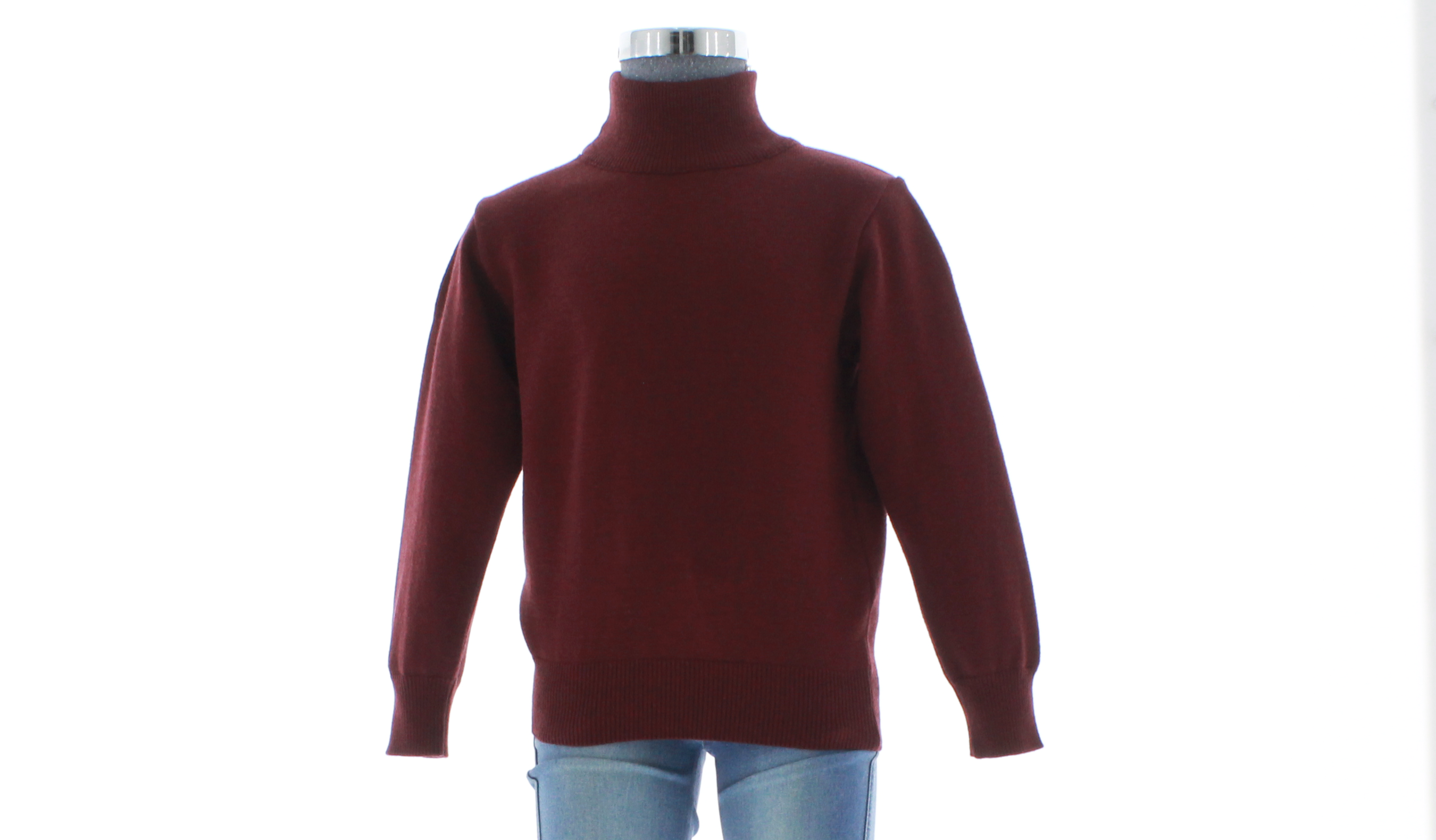 Foto 3 pulgar | Suéter Para Niño Chicos Olé 3998 Vino Rojo Elegante