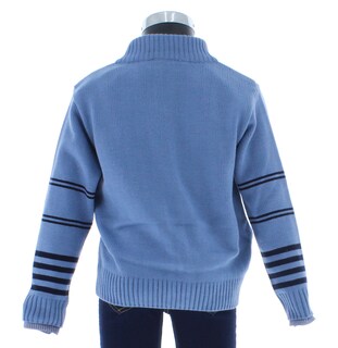 Foto 2 | Suéter Para Niño Chicos Olé 2991 Azul Con Rayas