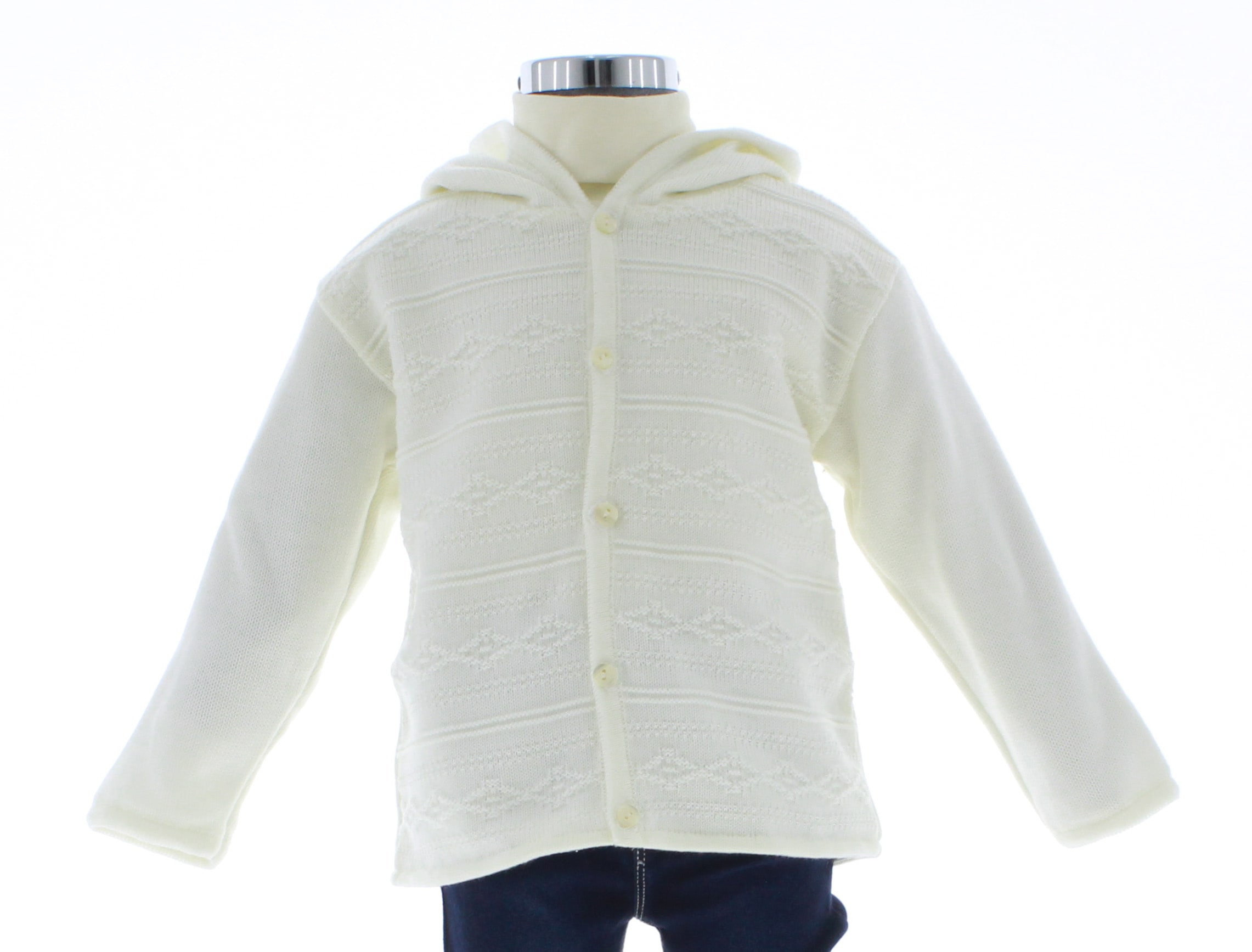 Sueter Niño Chicos Olé Chamarra Tejida 3324 Color Beige $550