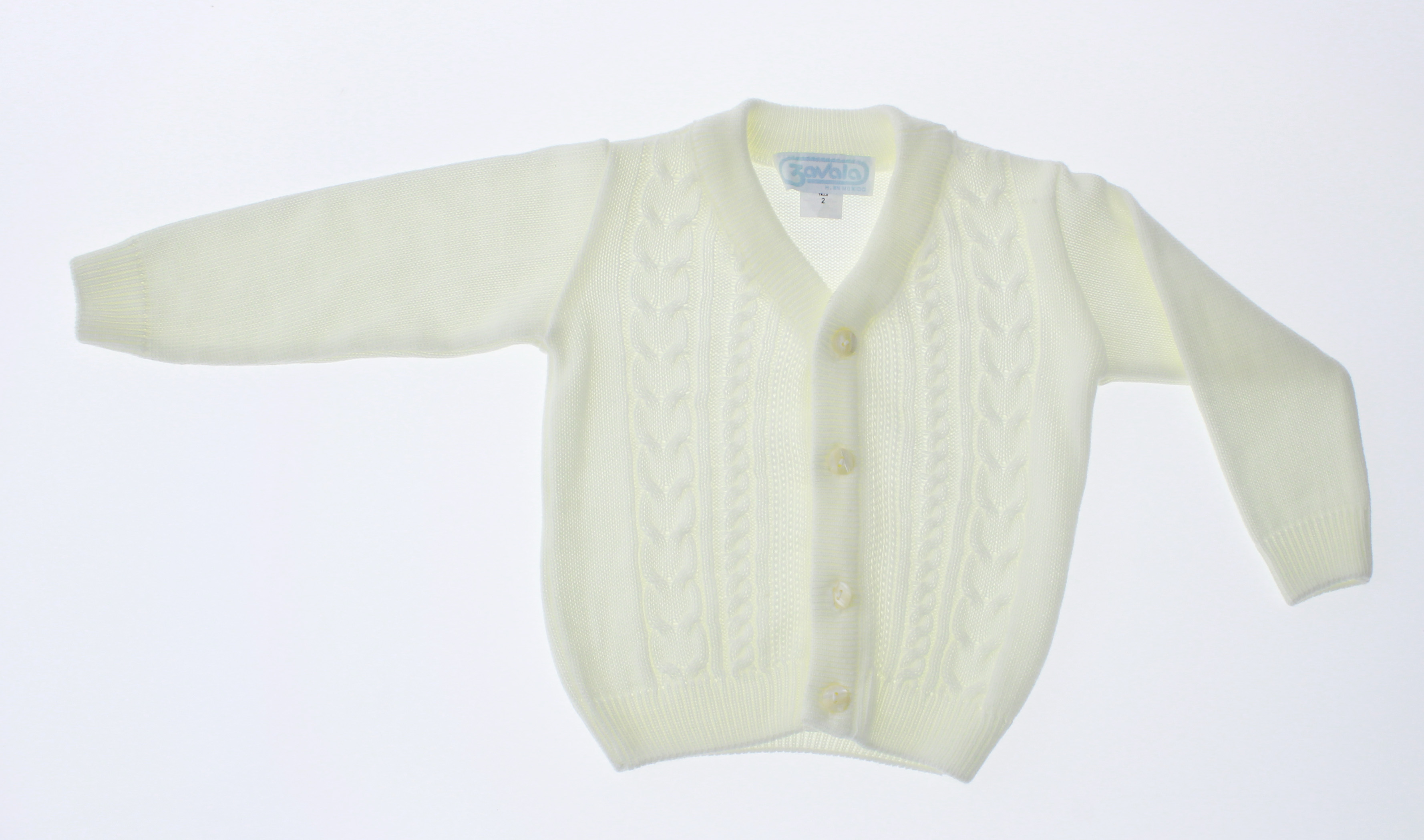 Foto 3 | Sueter Niño Bebe Tejido Chicos Olé 3406 Color Beige