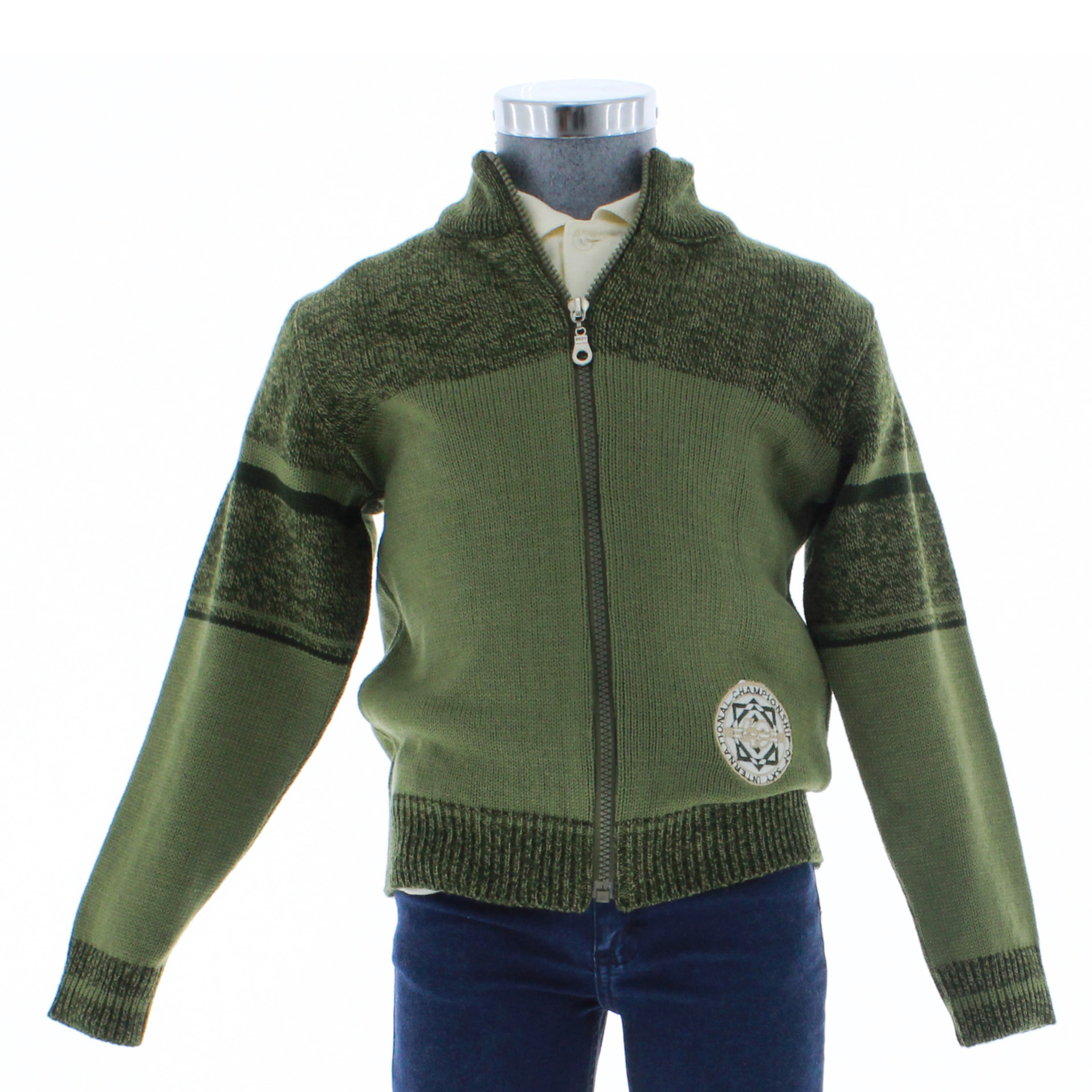 Foto 3 | Suéter Para Niño Chicos Olé 2992 Verde Formal
