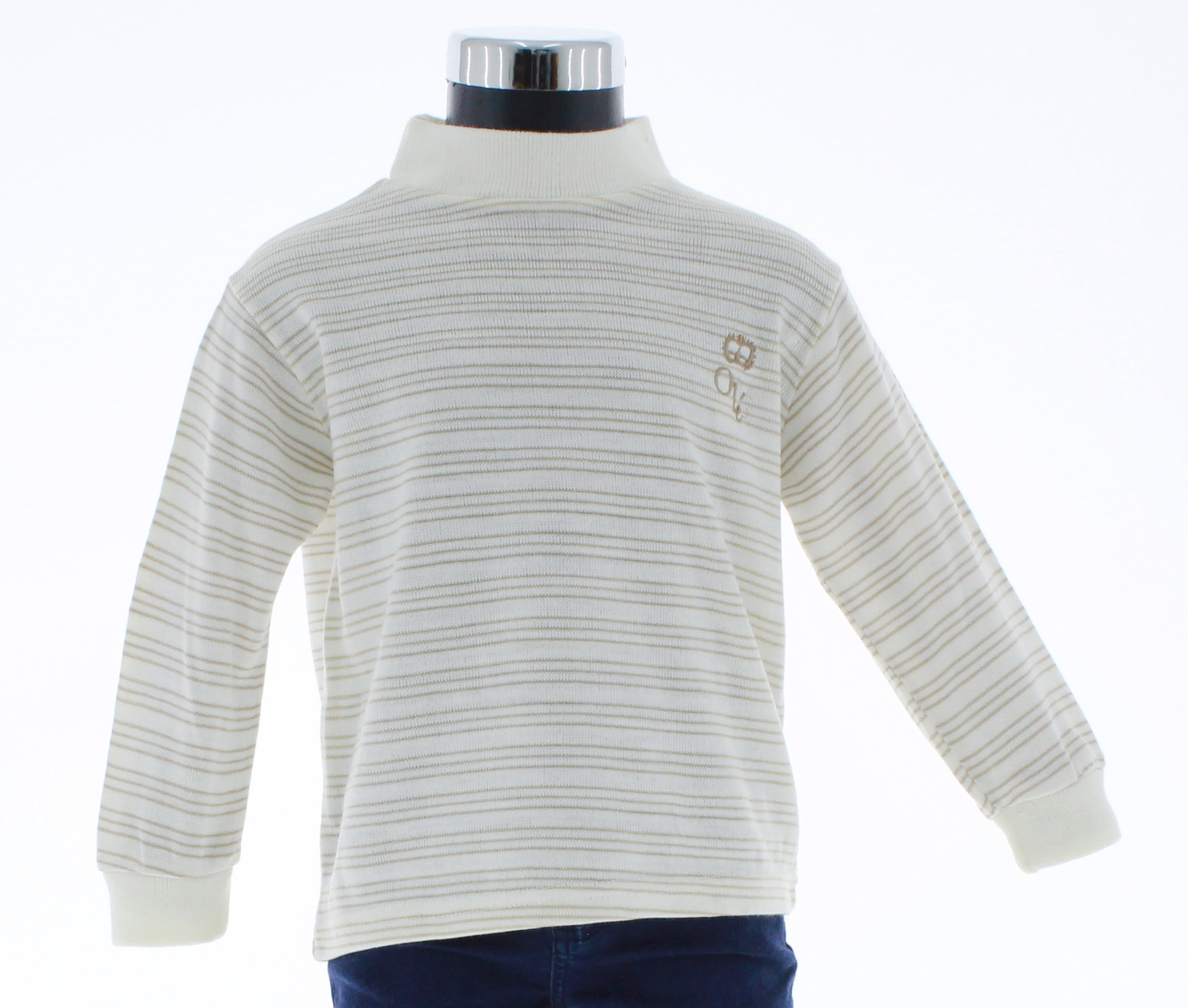 Foto 1 | Sueter Ligero Niño Chcios Olé  Cuello Alto 3463 Color Beige