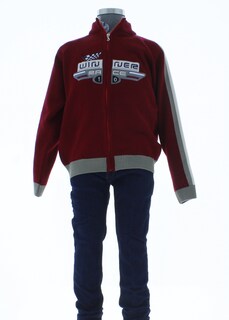 Foto 5 | Suéter Para Niño Chicos Olé 2987 Rojo Casual Con Cierre