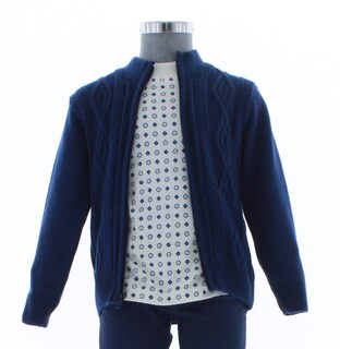 Foto 2 | Suéter Para Niño Chicos Olé 3425 Azul Marino Elegante