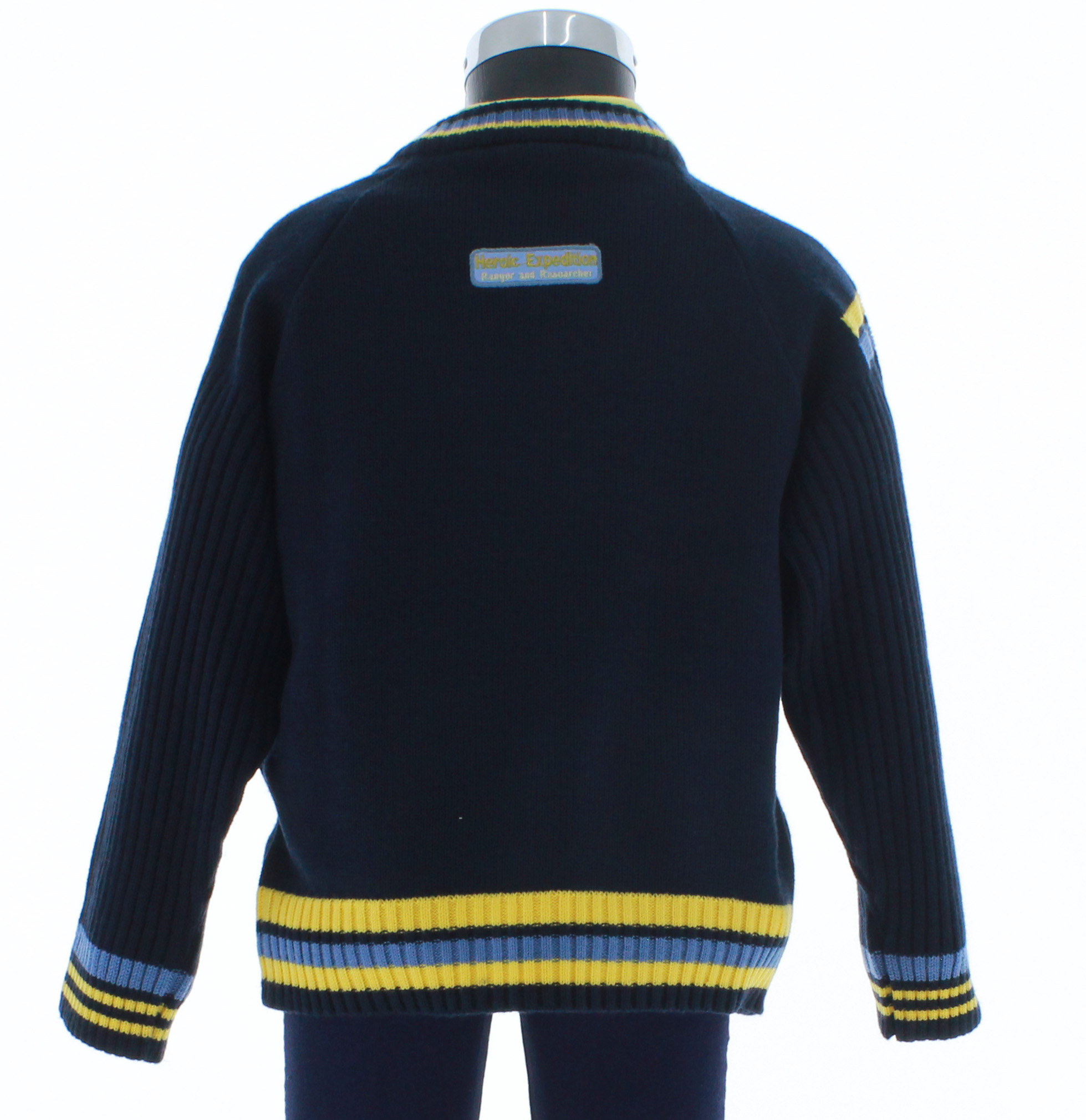 Foto 3 pulgar | Suéter Para Niño Chicos Olé 2963 Azul Marino Casual