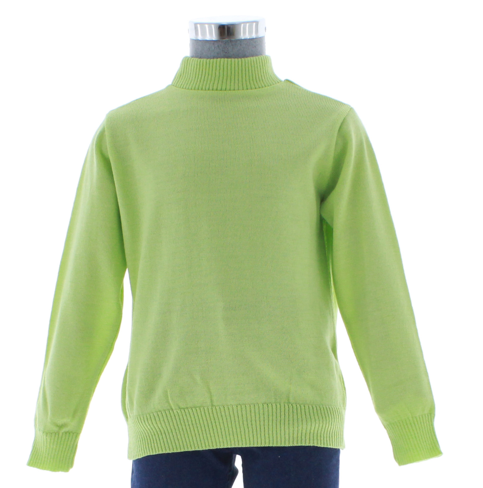 Foto 2 pulgar | Sueter Ligero Niño Chcios Olé 3459 Color Verde Cuello Alto