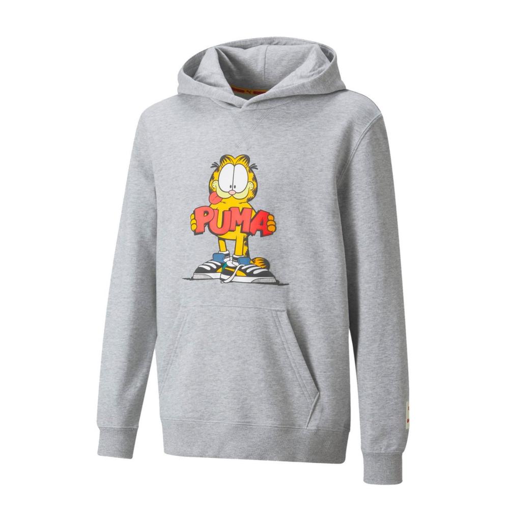 Sudadera Puma X Garfield Gris para Niño