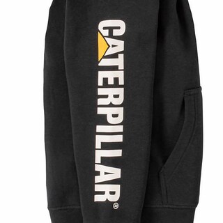 Foto 2 | Sudadera Caterpillar Boys Cat Hoodie Negra para Niño