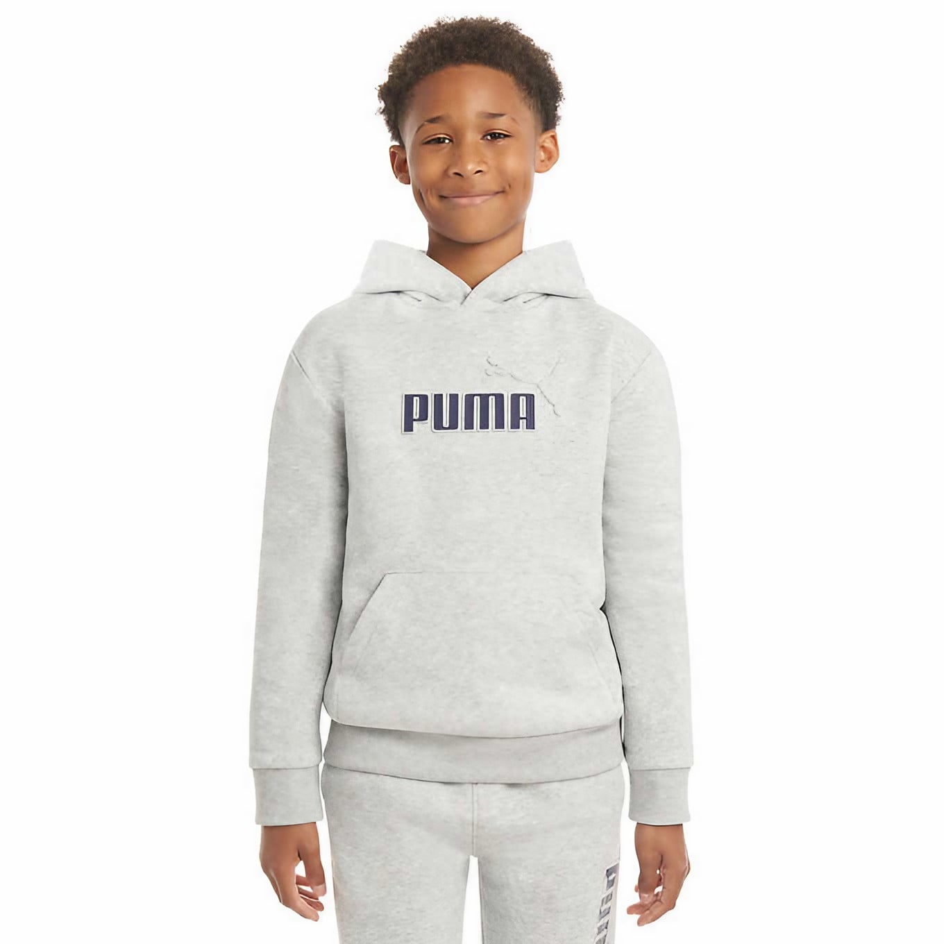 Puma gray hoodie hotsell