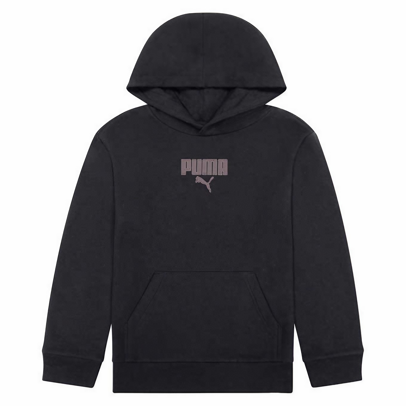 Foto 2 pulgar | Sudadera Puma Youth Hoodie Negra para Niño