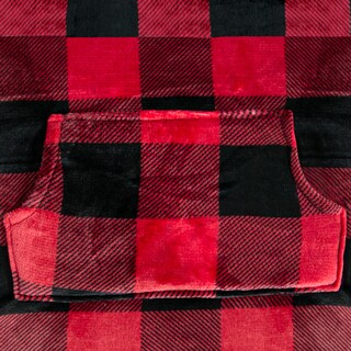Foto 4 | Sudadera Oversize Elefantito Hogar Roja con Negro para Niño
