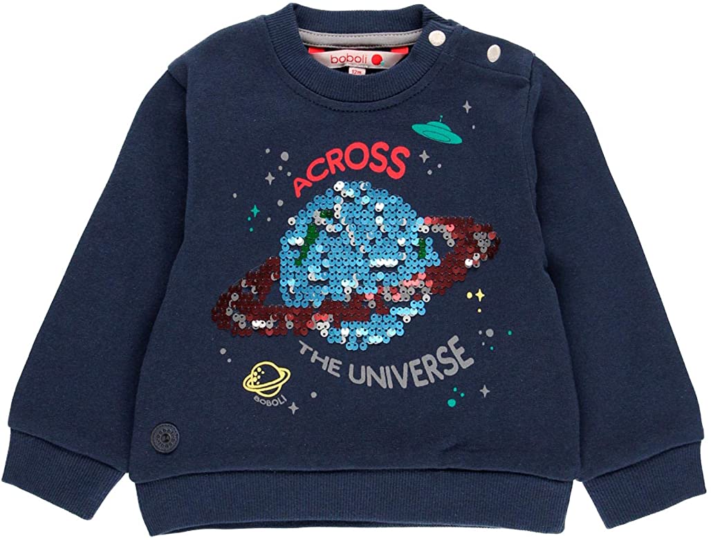 Foto 1 | Sudadera Boboli Across The Universe Azul para Niño