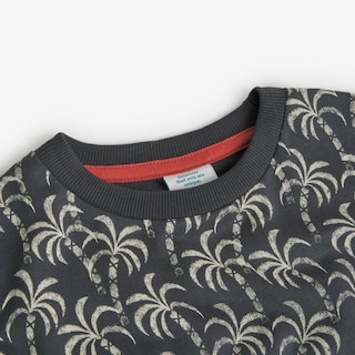 Foto 2 | Sudadera de Felpa Boboli con Estampado Palmeras para Niño