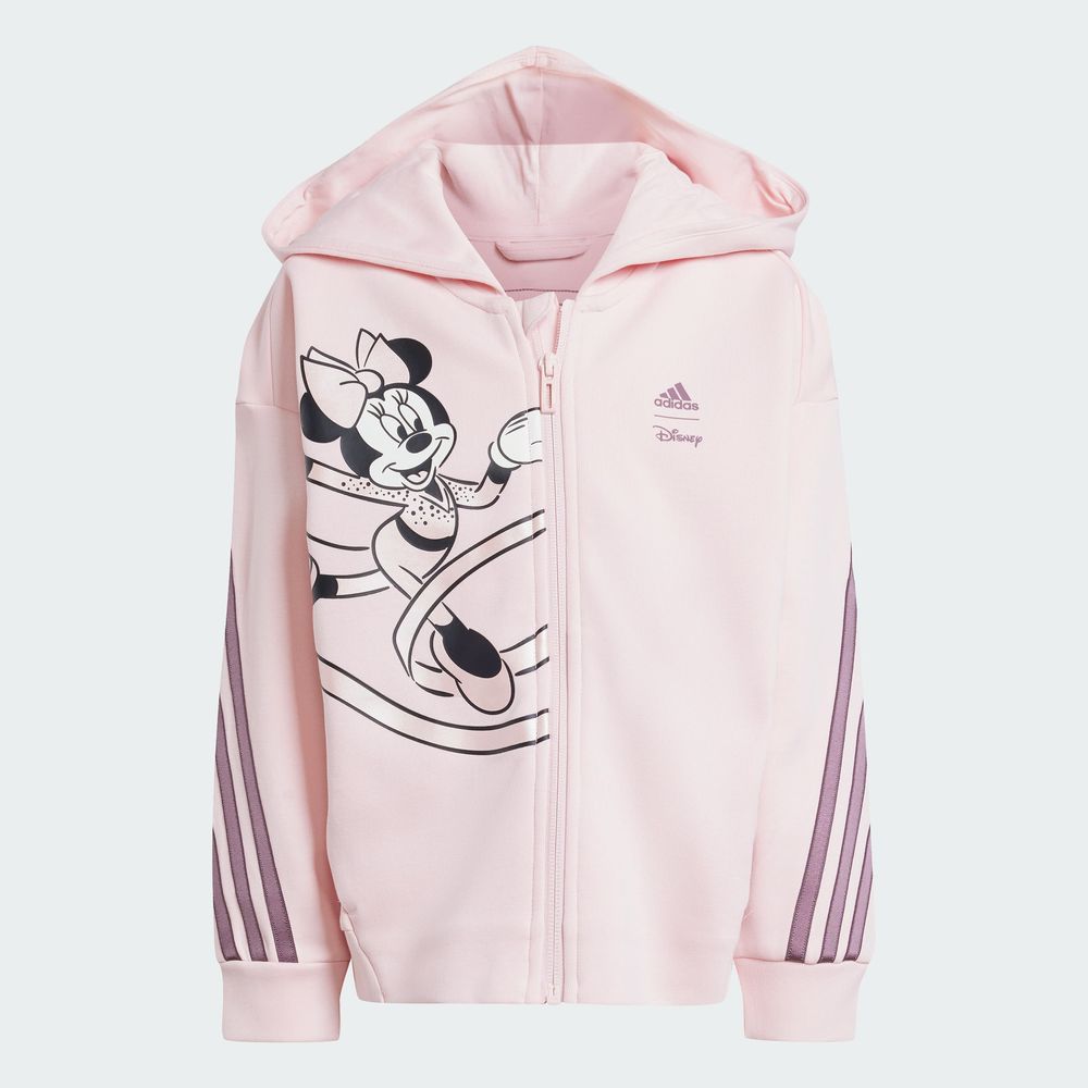 Foto 4 pulgar | Chamarra Deportiva Adidas Disney Minnie & Daisy Adidas Rosa Niños