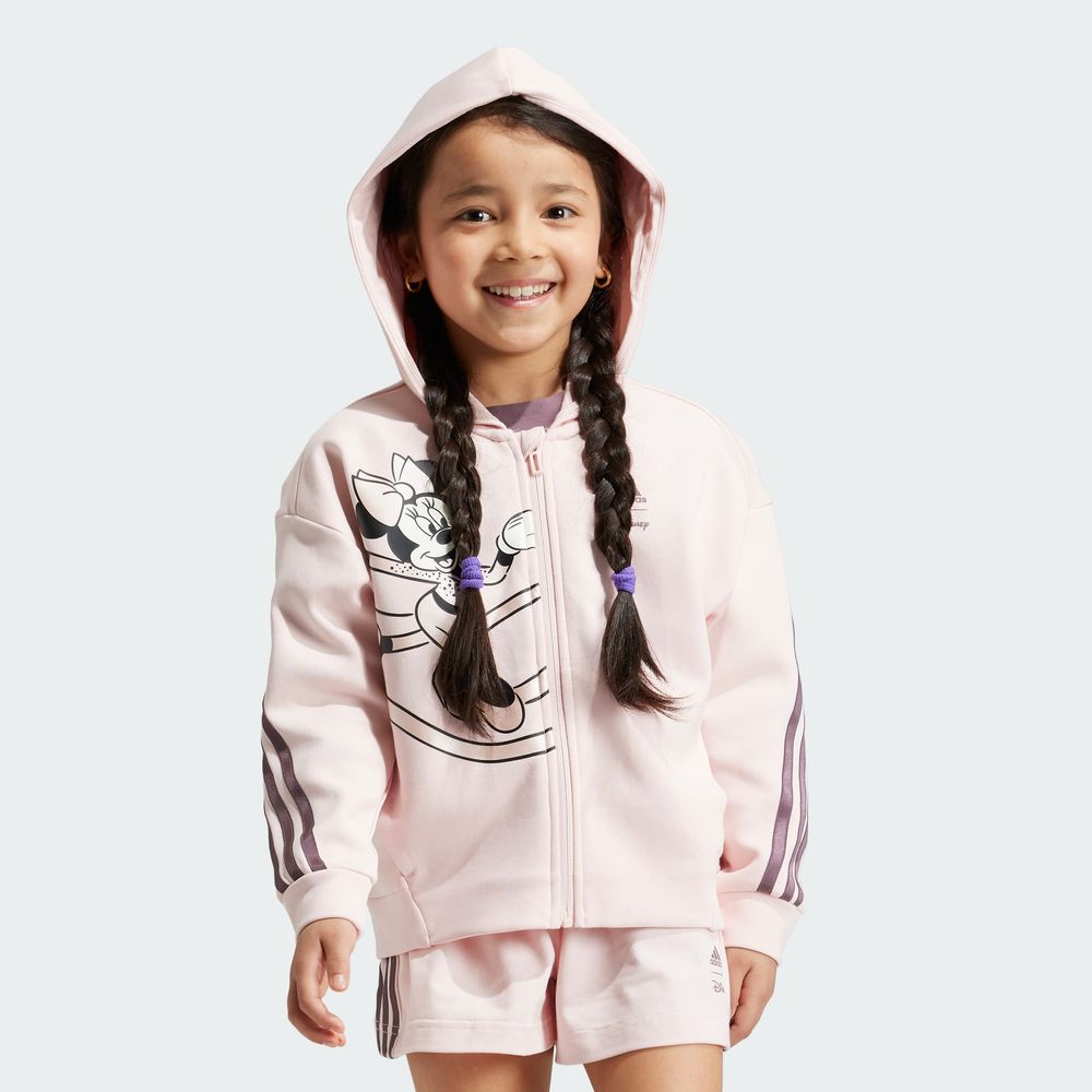 Foto 5 pulgar | Chamarra Deportiva Adidas Disney Minnie & Daisy Adidas Rosa Niños