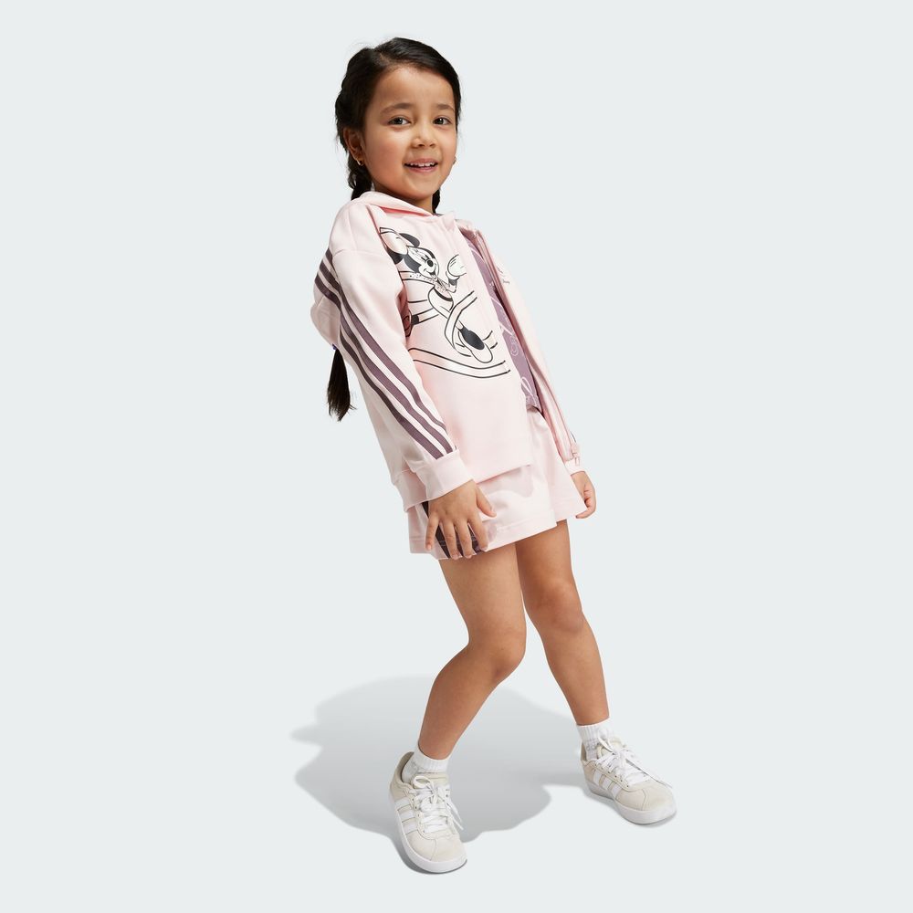 Foto 7 pulgar | Chamarra Deportiva Adidas Disney Minnie & Daisy Adidas Rosa Niños