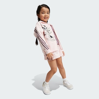 Foto 6 | Chamarra Deportiva Adidas Disney Minnie & Daisy Adidas Rosa Niños