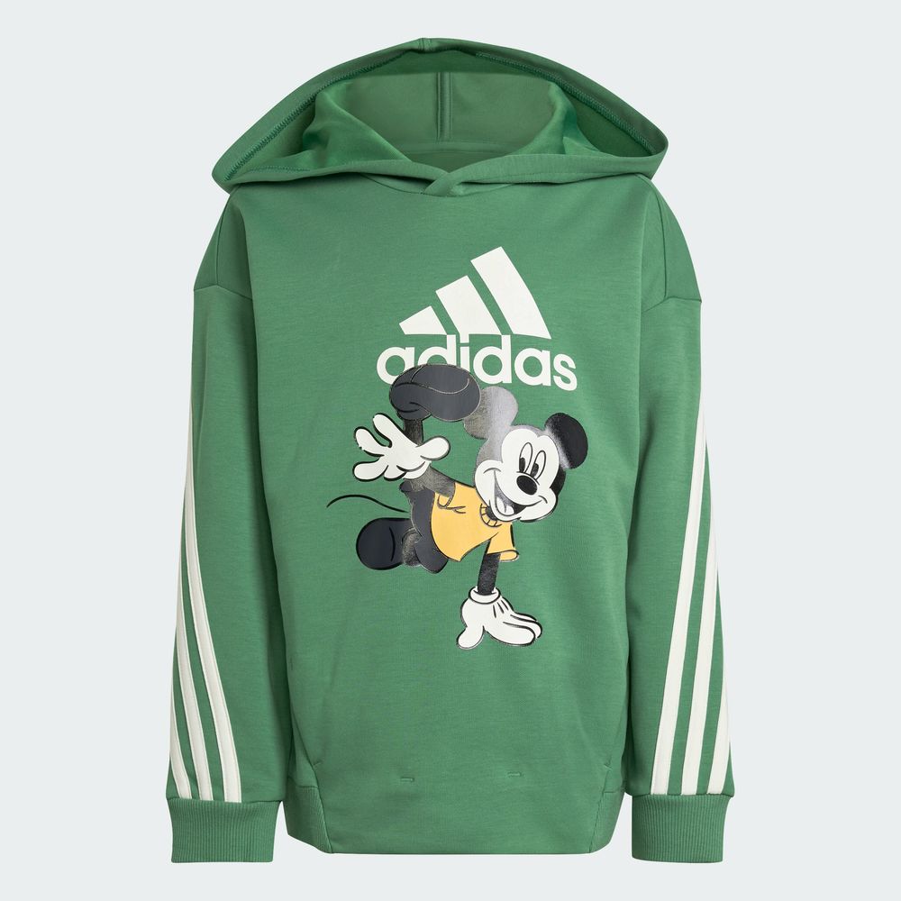 Foto 4 | Sudadera Disney Mickey Mouse Adidas Verde Niños