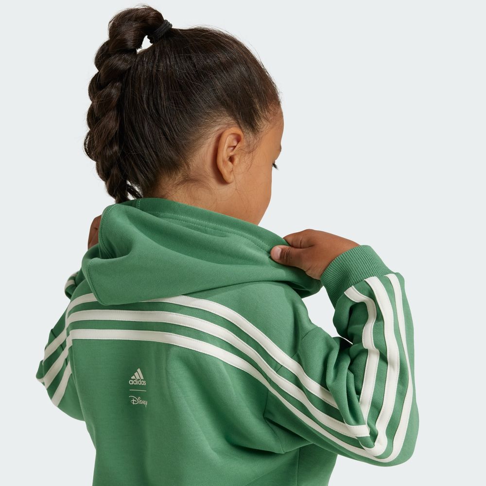 Foto 9 pulgar | Sudadera Disney Mickey Mouse Adidas Verde Niños