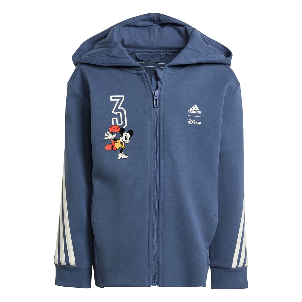 Chamarra Deportiva Adidas Disney Mickey Mouse Adidas Azul Niños