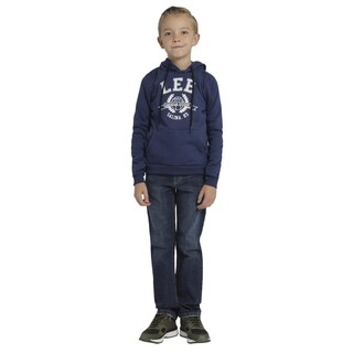Foto 4 | Sudadera Niño Lee Regular Fit 244 Azul Marino