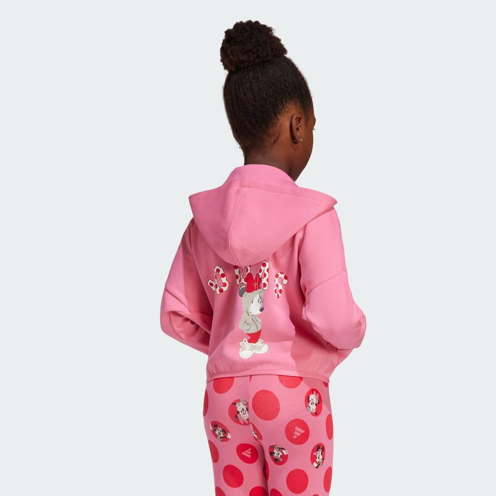 Foto 4 | Chamarra Adidas Minnie Mouse Rosa para Niña