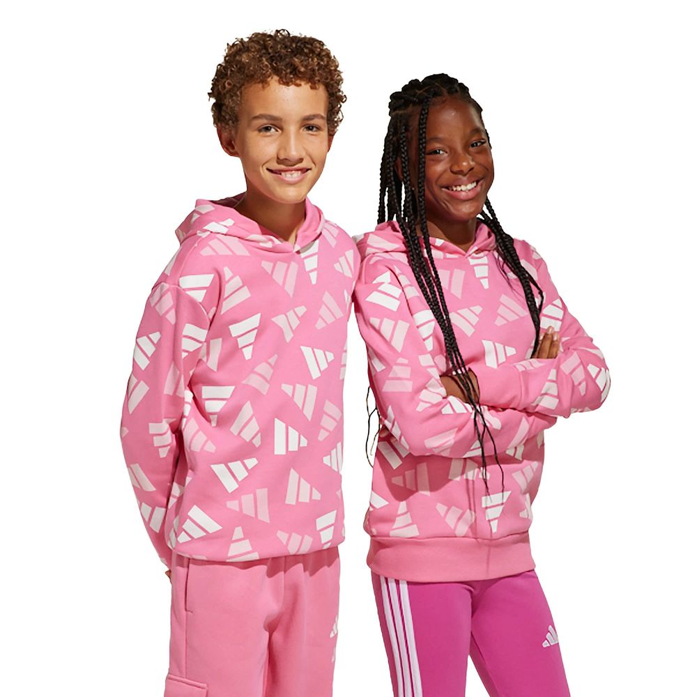 Foto 4 pulgar | Sudadera J Clbrtn Hd Adidas Rosa para Niños