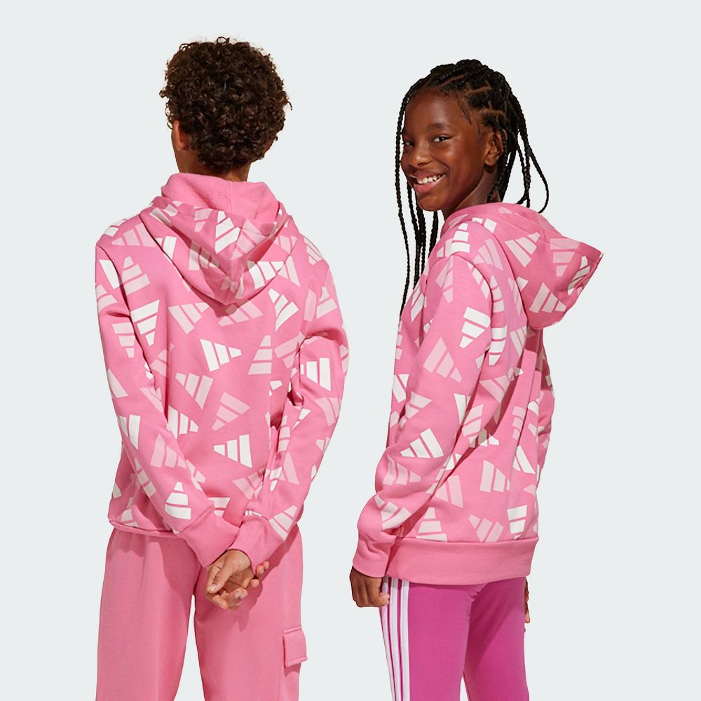 Foto 6 pulgar | Sudadera J Clbrtn Hd Adidas Rosa para Niños