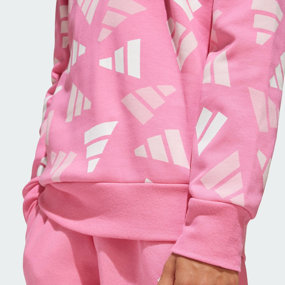 Foto 8 pulgar | Sudadera J Clbrtn Hd Adidas Rosa para Niños