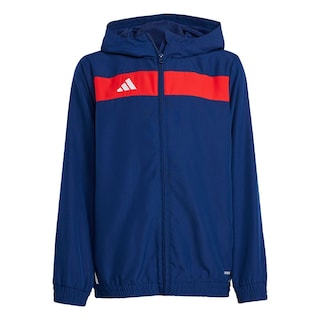 Foto 1 | Sudadera con Gorro Tiro 25 Essentials Woven Adidas Azul para Niños