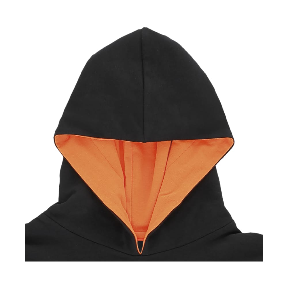 Foto 4 pulgar | Sudadera Audaz Para Niño De Algodón Negro Con Capucha