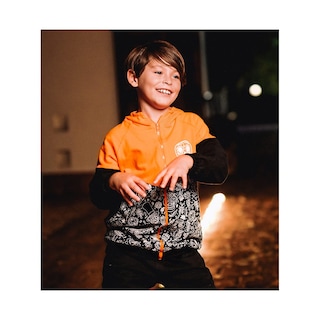 Foto 4 | Sudadera Audaz Para Niño En Algodón Negro Con Estampado De Calaveras