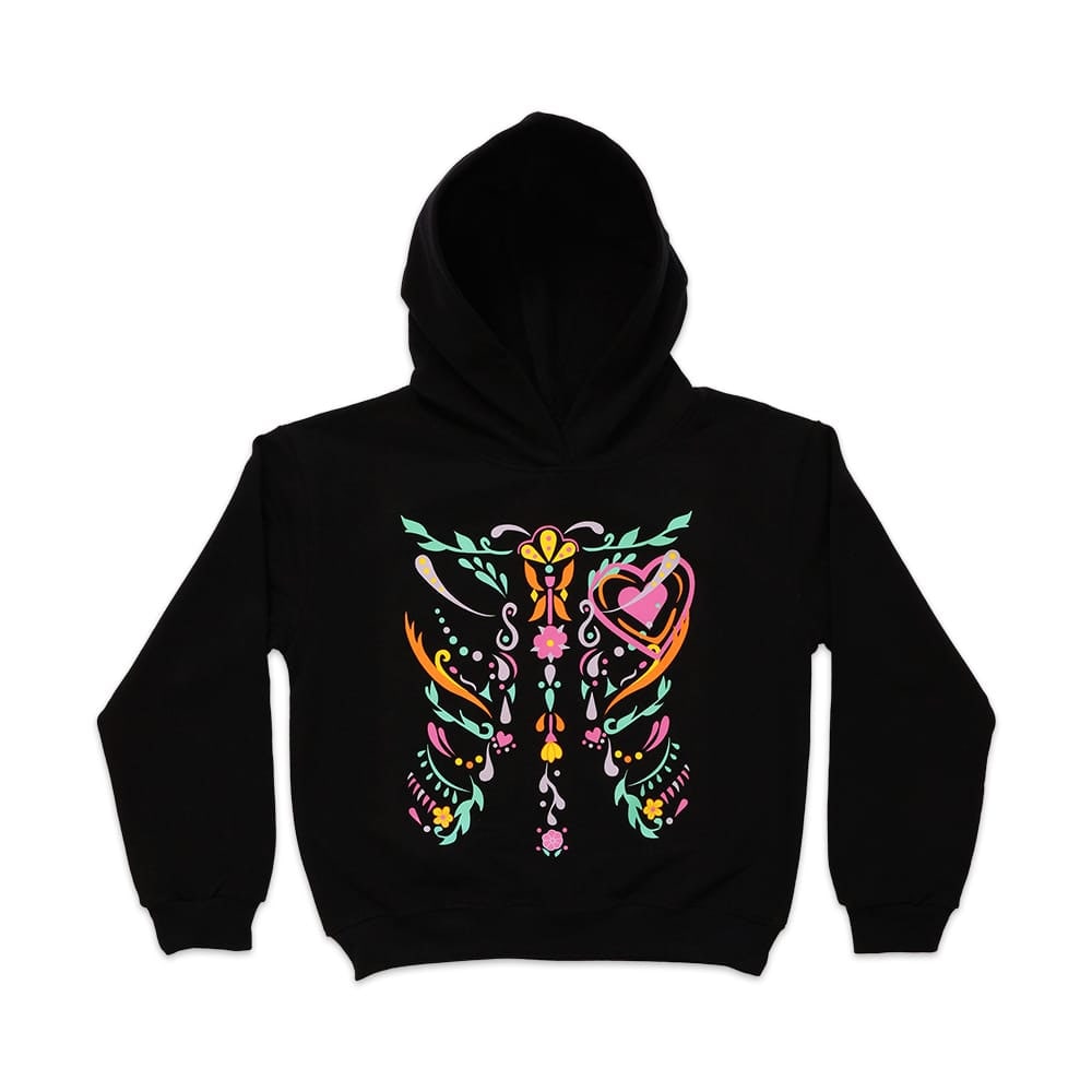 Sudadera Audaz Para Niño En Algodón Negro Con Diseño Ido $187