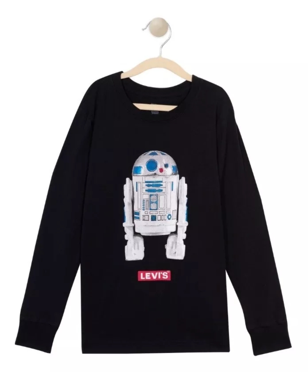 Playera Junior Star Wars R2-d2 Levi's Manga Larga