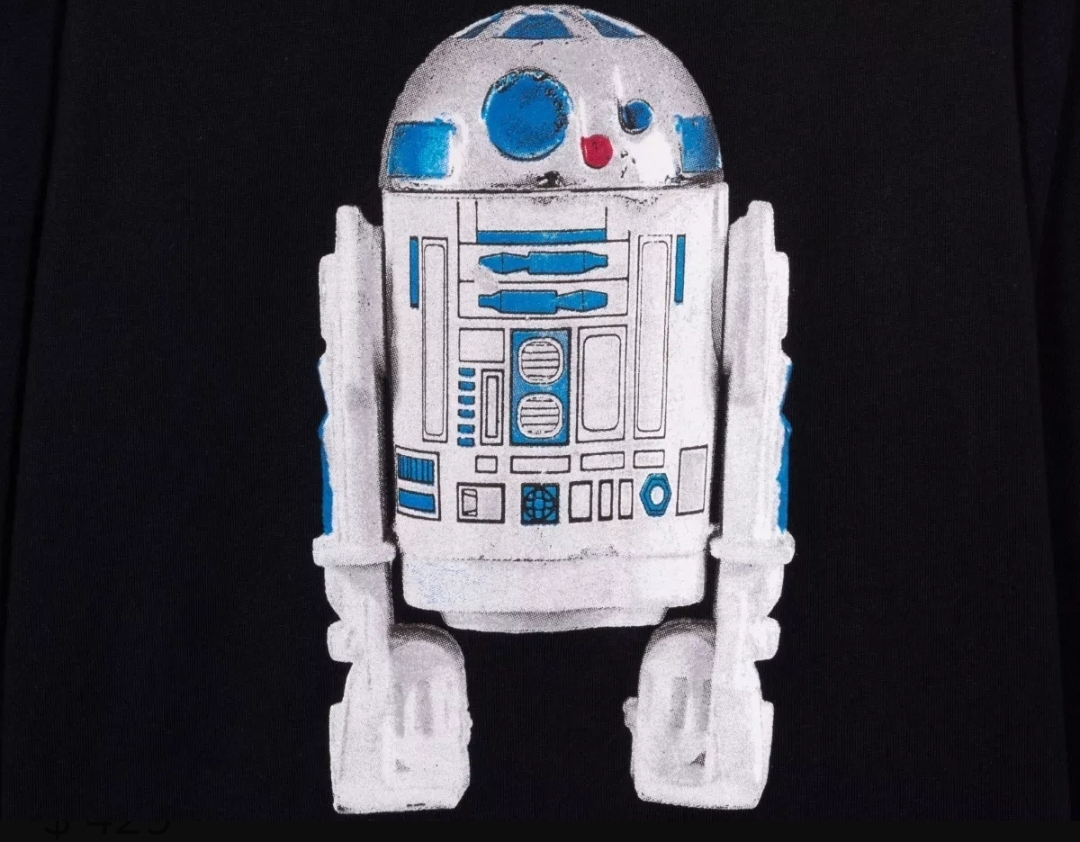 Foto 2 | Playera Junior Star Wars R2-d2 Levi's Manga Larga