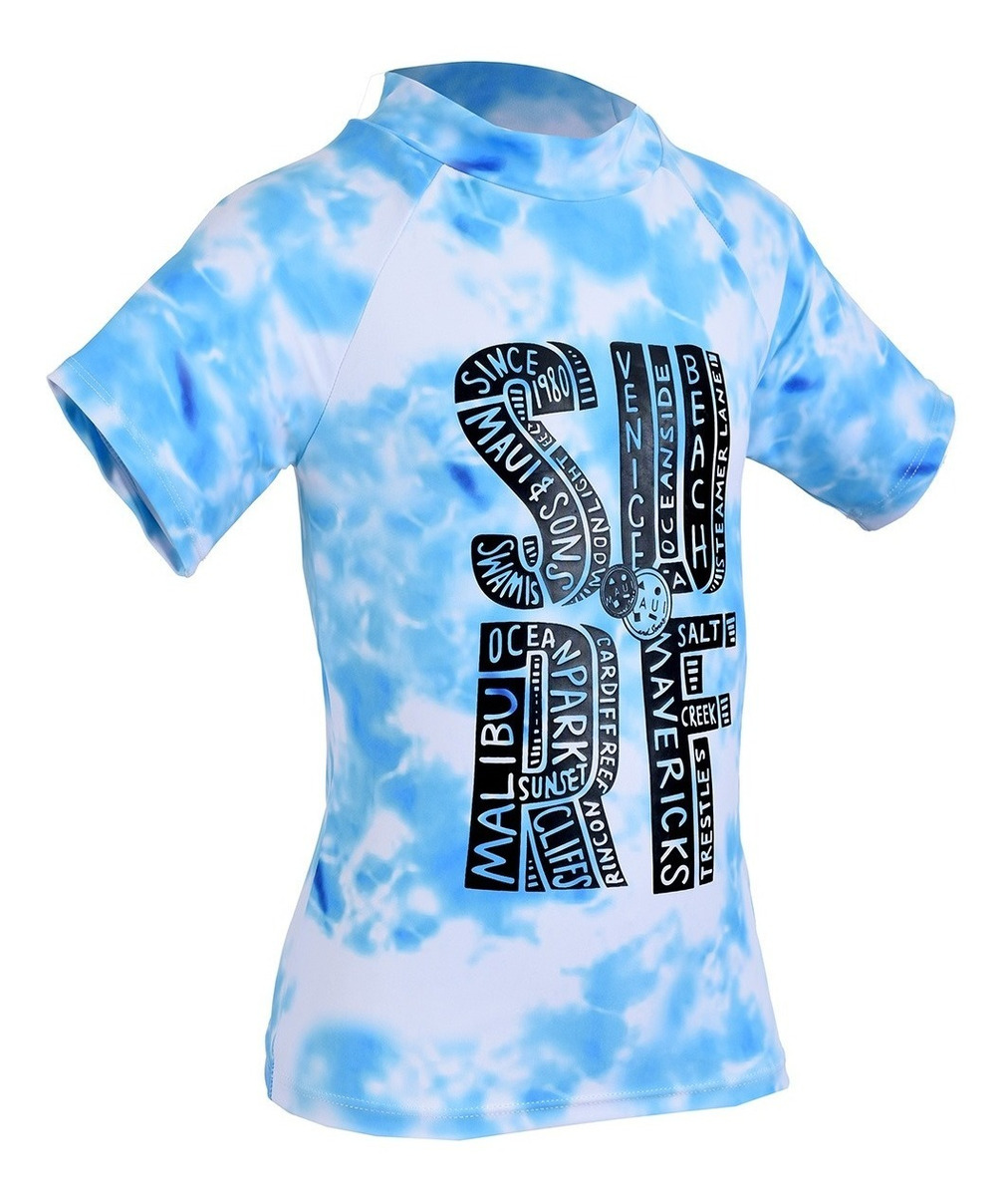 Foto 4 pulgar | Playera Para Nadar De Niño