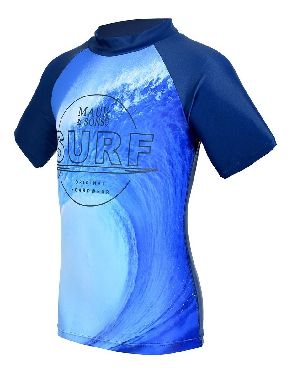 Foto 4 pulgar | Playera Para Nadar De Niño
