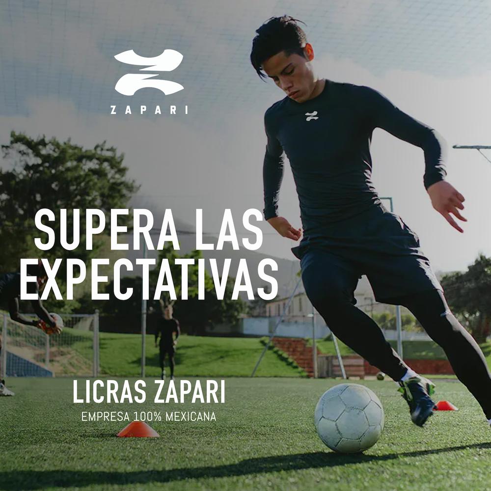 Foto 7 pulgar | Playera Deportiva Manga Larga Zapari color Negro para Niños 3 Piezas