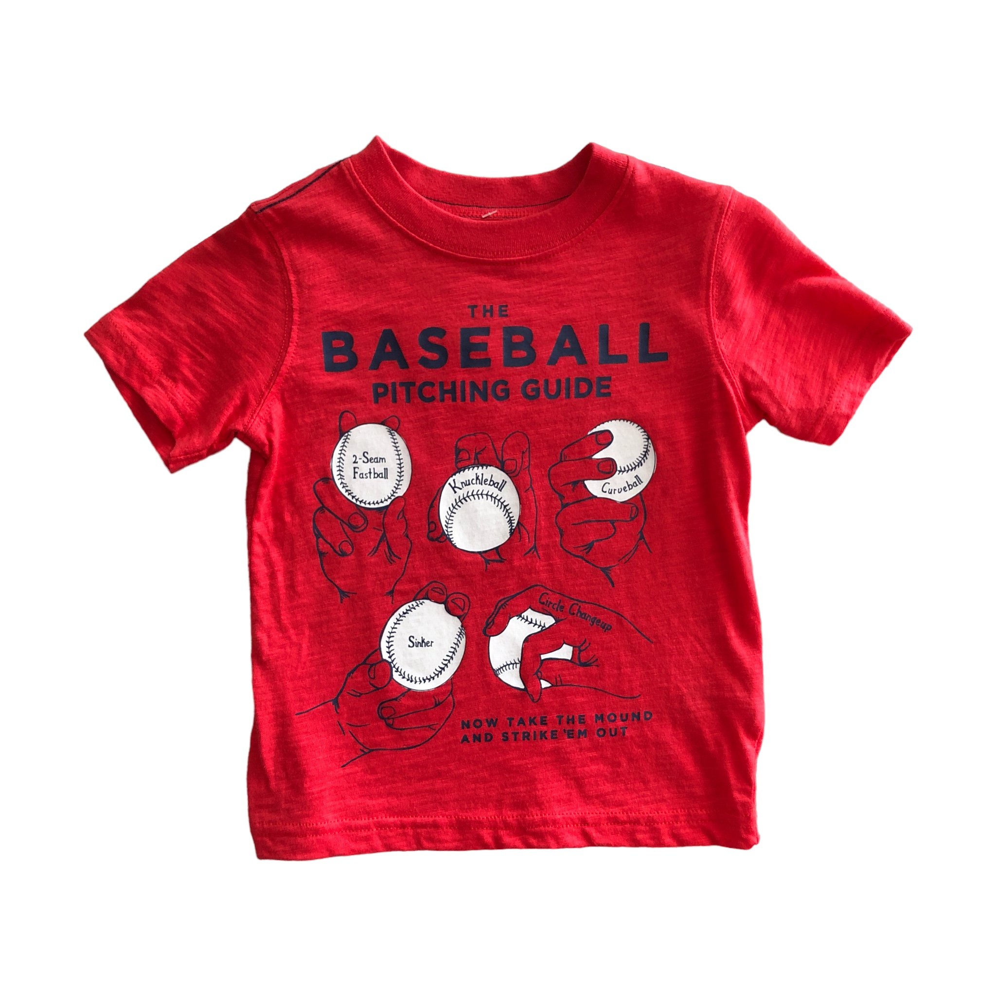 Playera Carter’s color Rojo para Niño