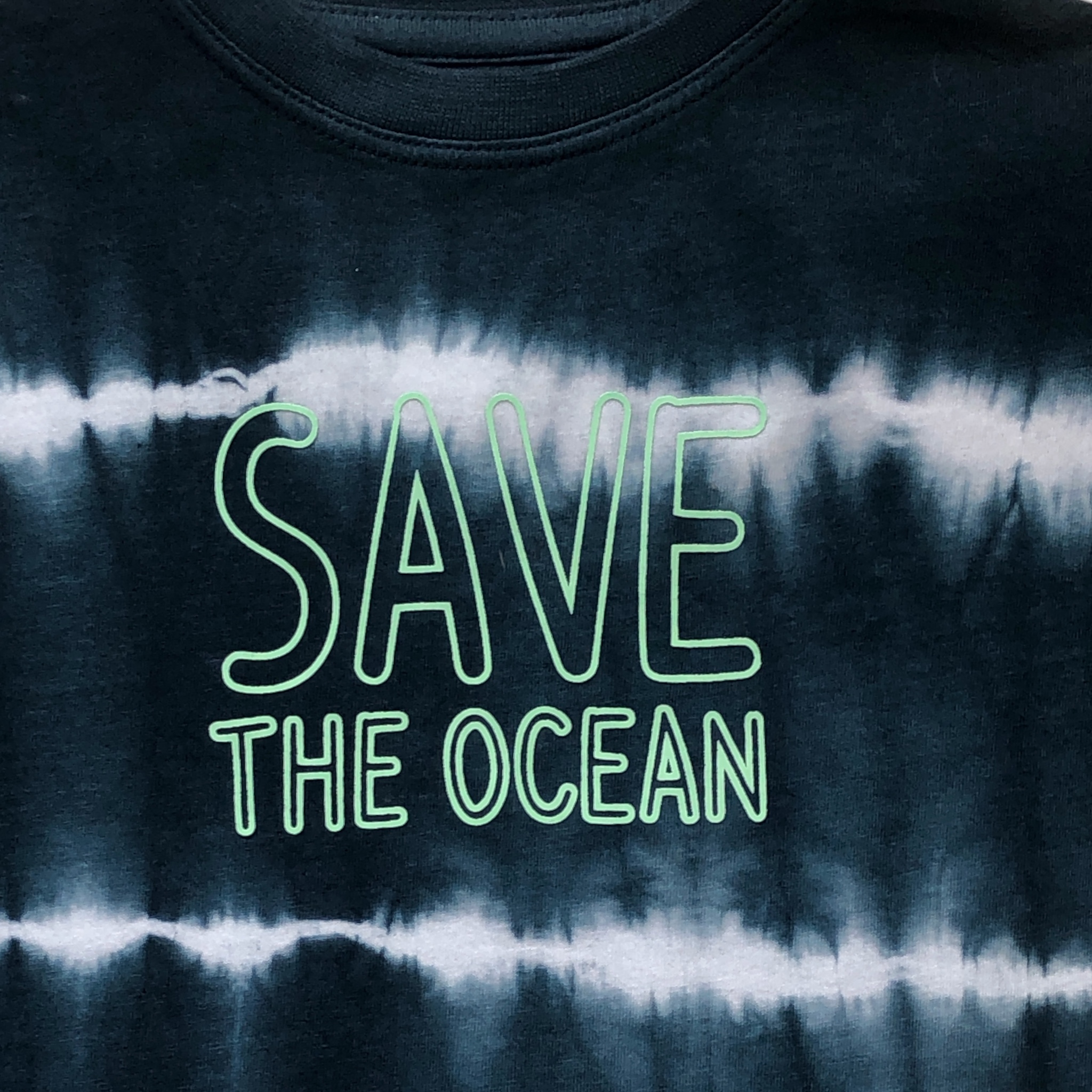Foto 4 pulgar | Playera Losan 215-1018AL color Azul Save The Ocean para Niño