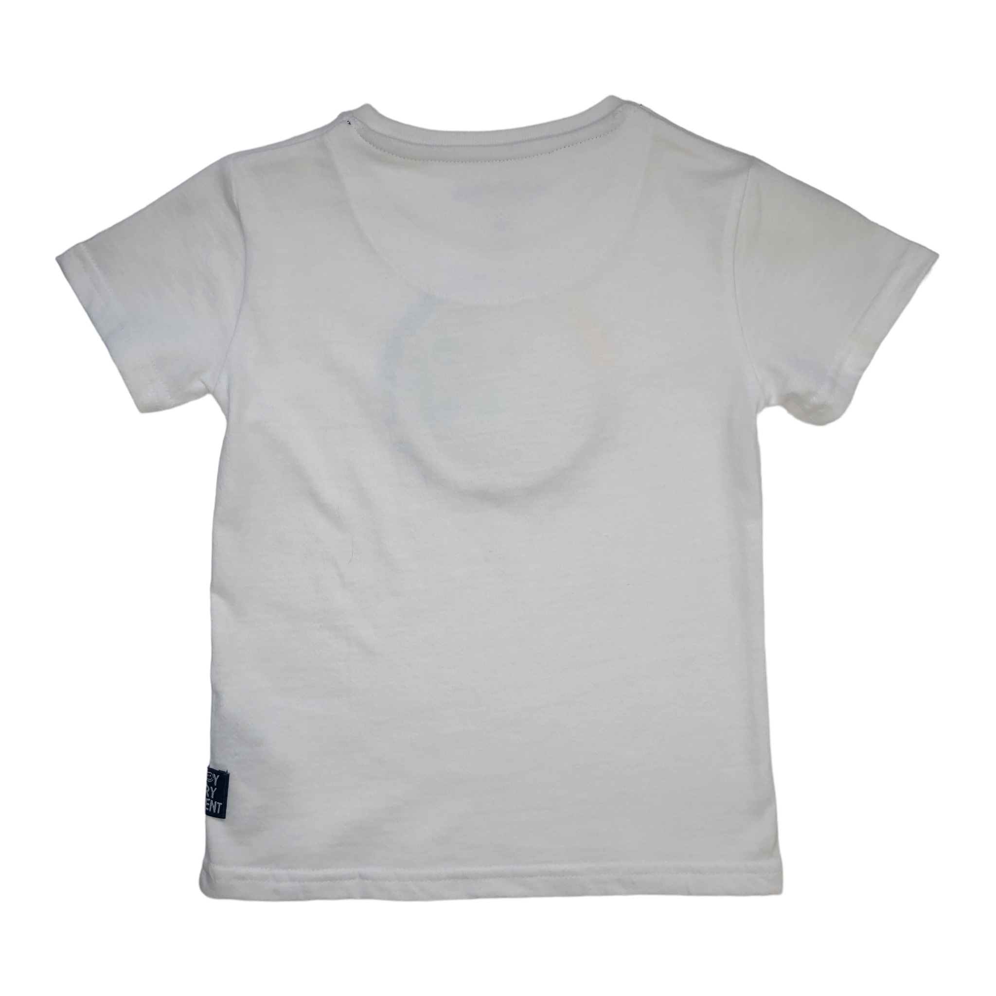 Foto 7 pulgar | Playera Slime Losan 215-1023AL color Blanco Happy Friend Ship Day Fun Together para Niño