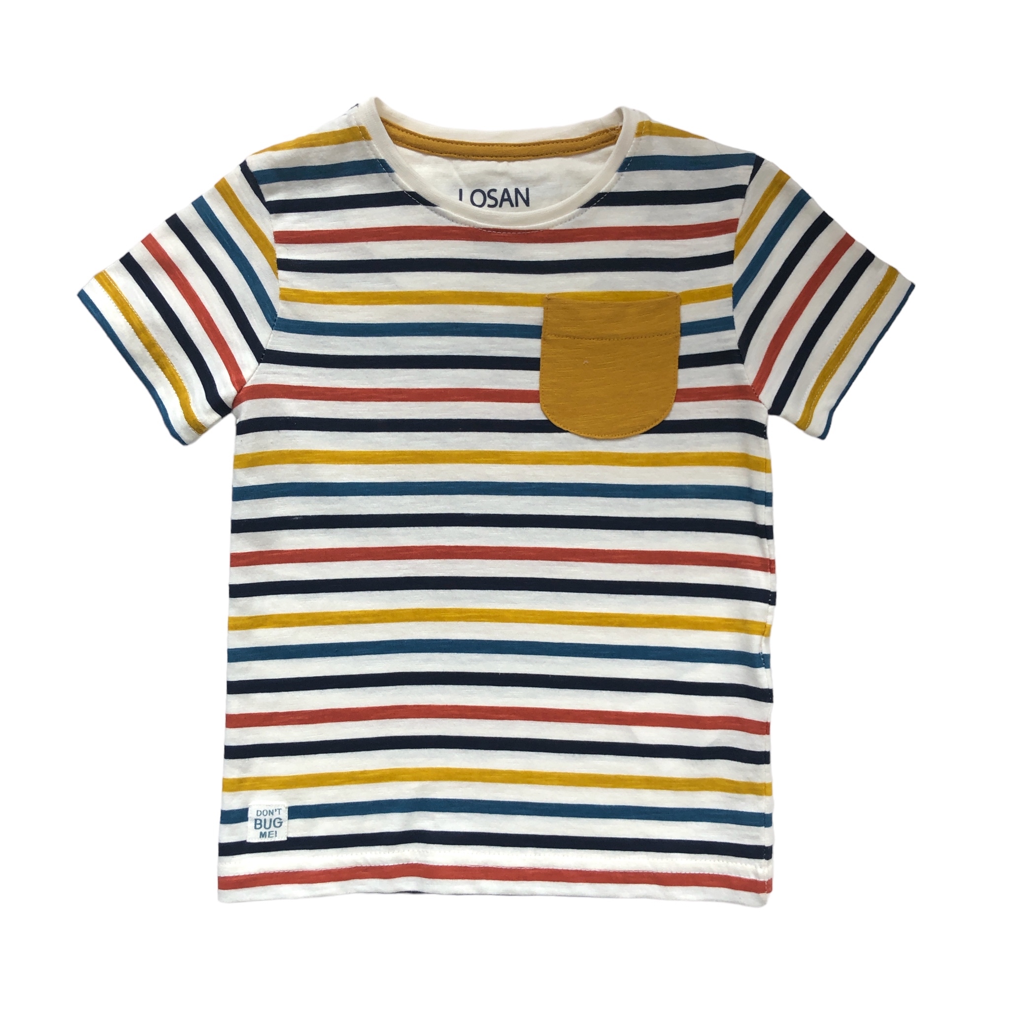 Playera Manga Corta Losan Multicolor para Niño