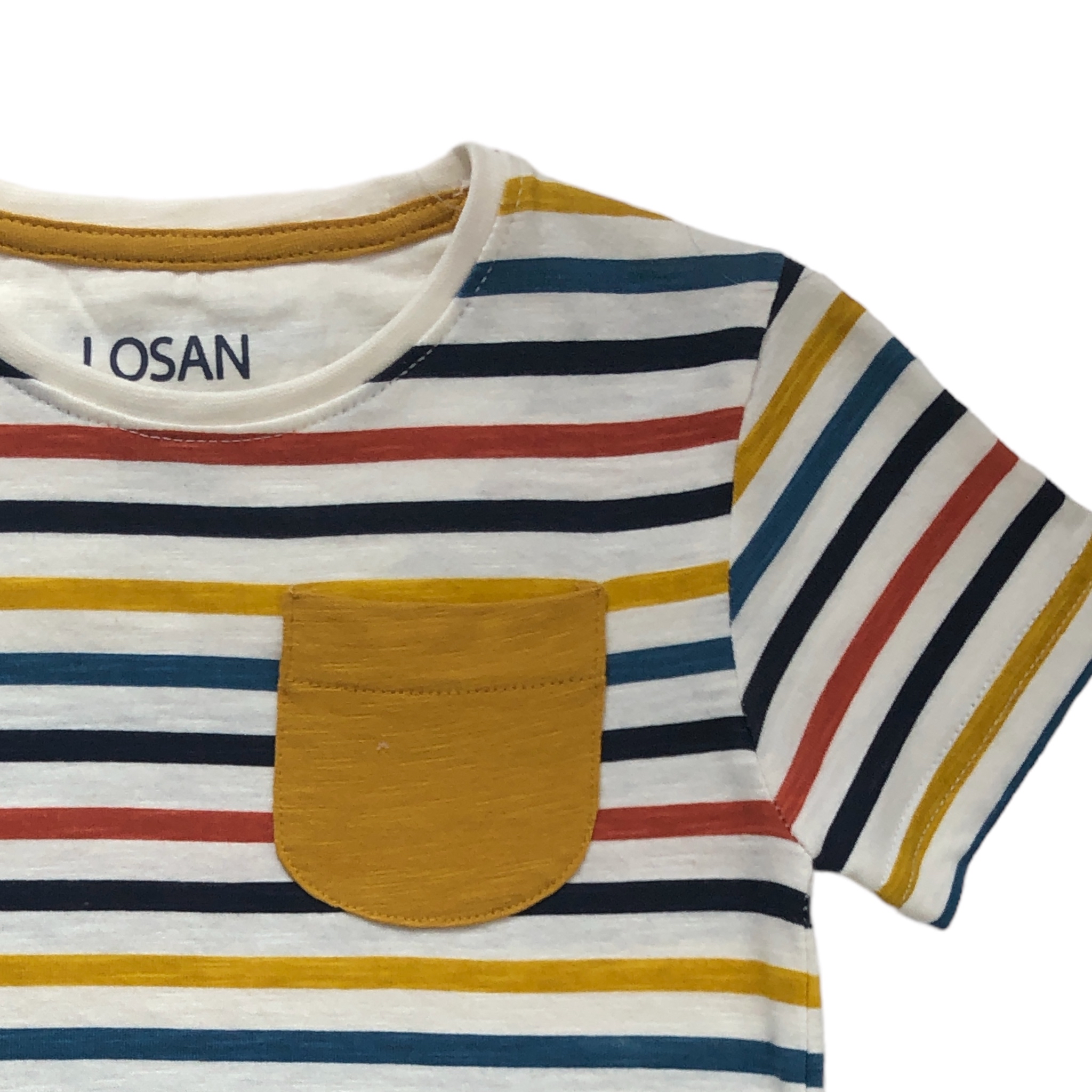 Foto 3 pulgar | Playera Manga Corta Losan Multicolor para Niño