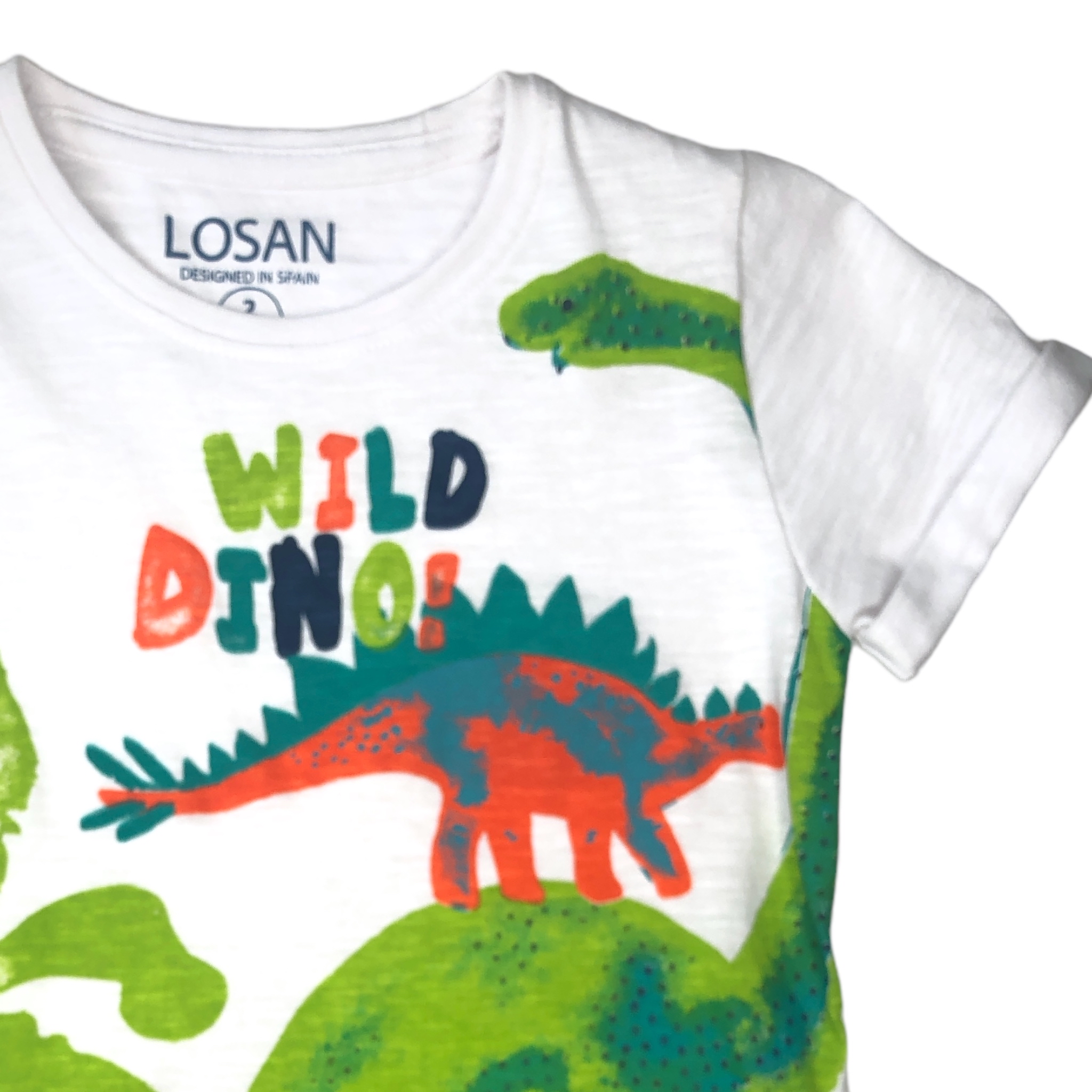 Foto 4 pulgar | Playera Dinos Losan Wild Dino! Manga Corta Para Niño