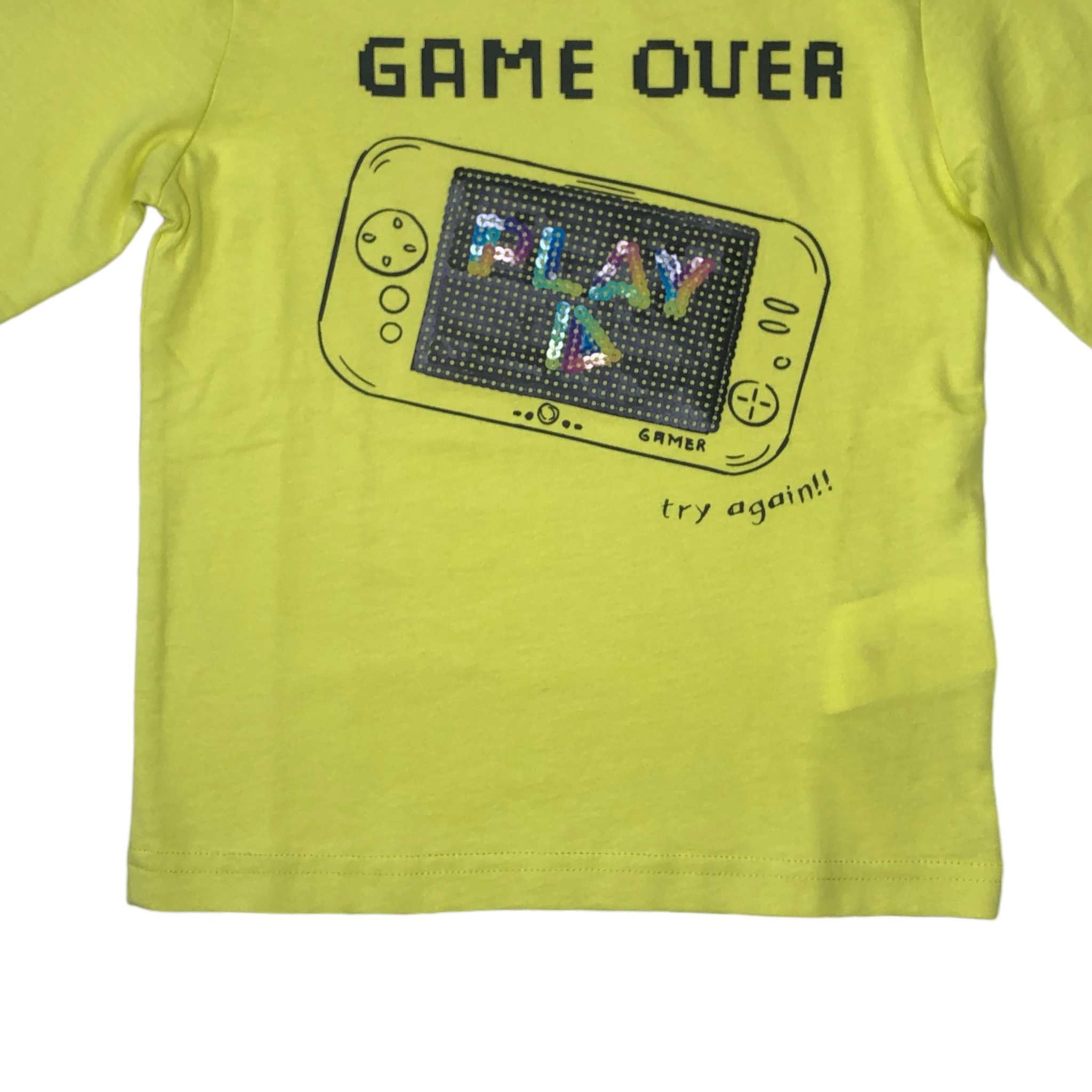 Foto 5 | Playera Losan Game Over Verde para Niño