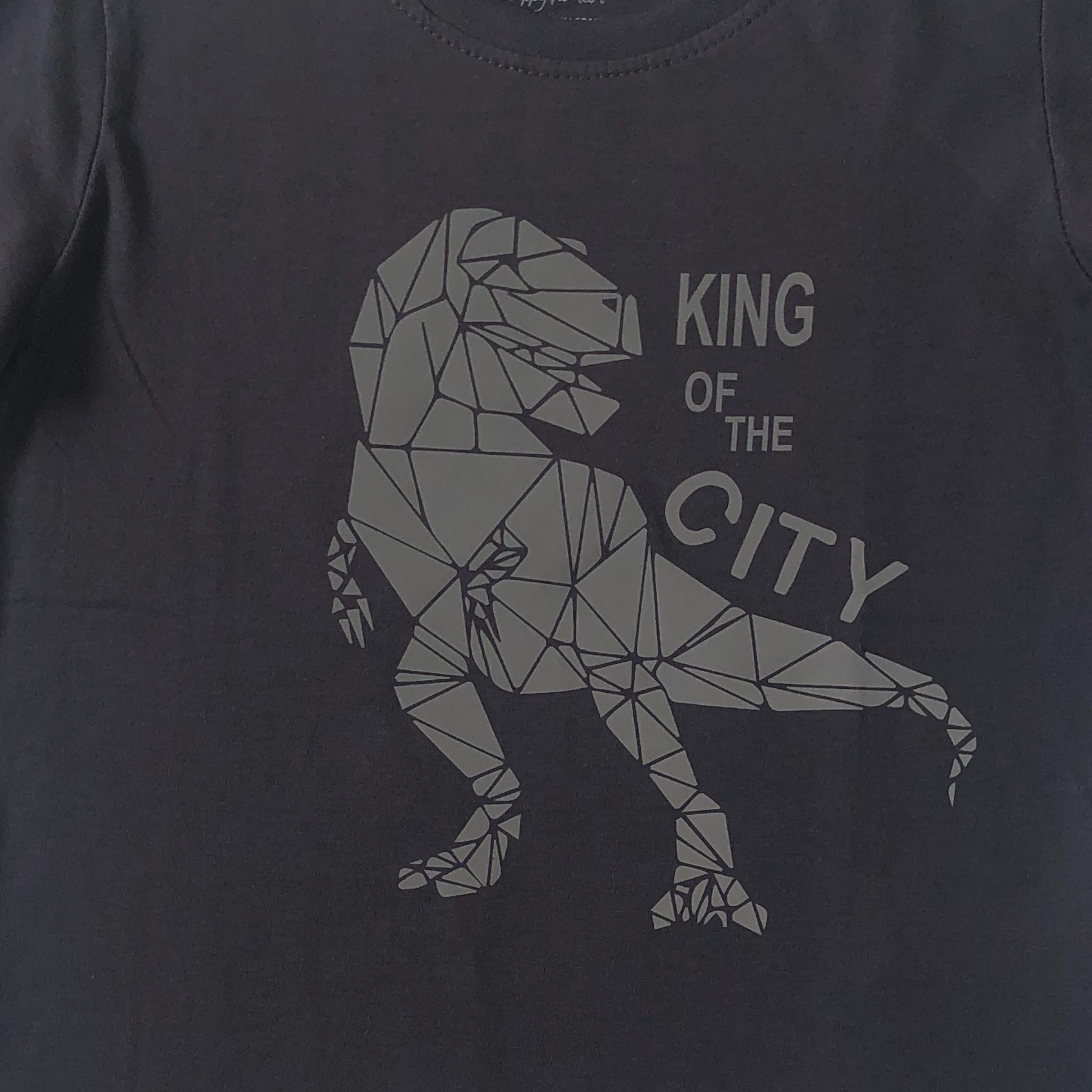 Foto 5 pulgar | Playera Rex Losan King Of The City Gris para Niño